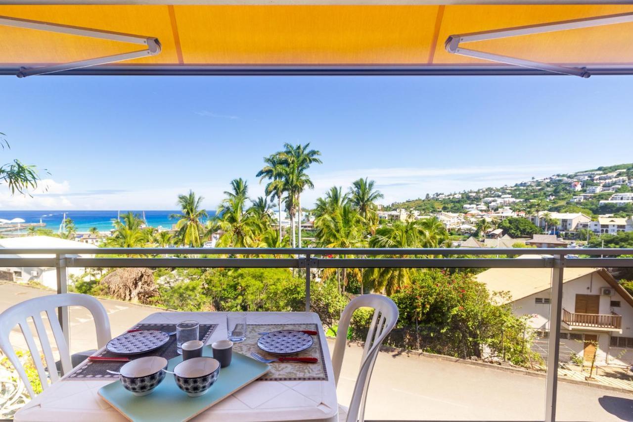 Cuty - Bel Et Spacieux Apt Avec Magnifique Vue Mer Et Piscine Saint Gilles Les Bains Eksteriør billede