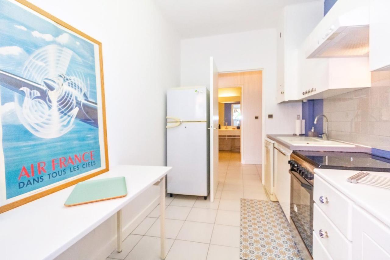 Cuty - Bel Et Spacieux Apt Avec Magnifique Vue Mer Et Piscine Saint Gilles Les Bains Eksteriør billede